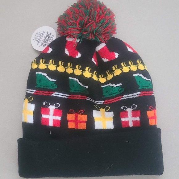 NWT Light Up Christmas Toque - Picture 4 of 5